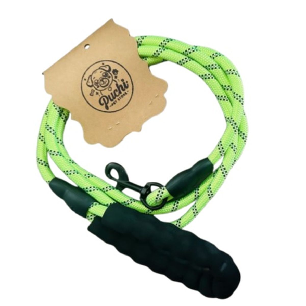 GENERICO - Soga verde para Perro raza pequeña de 180cm