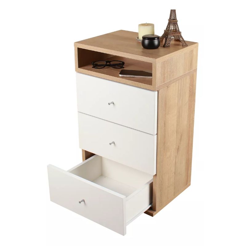 NACION MUEBLES - COMODA NACION MUEBLES L485 COLOR MADERA