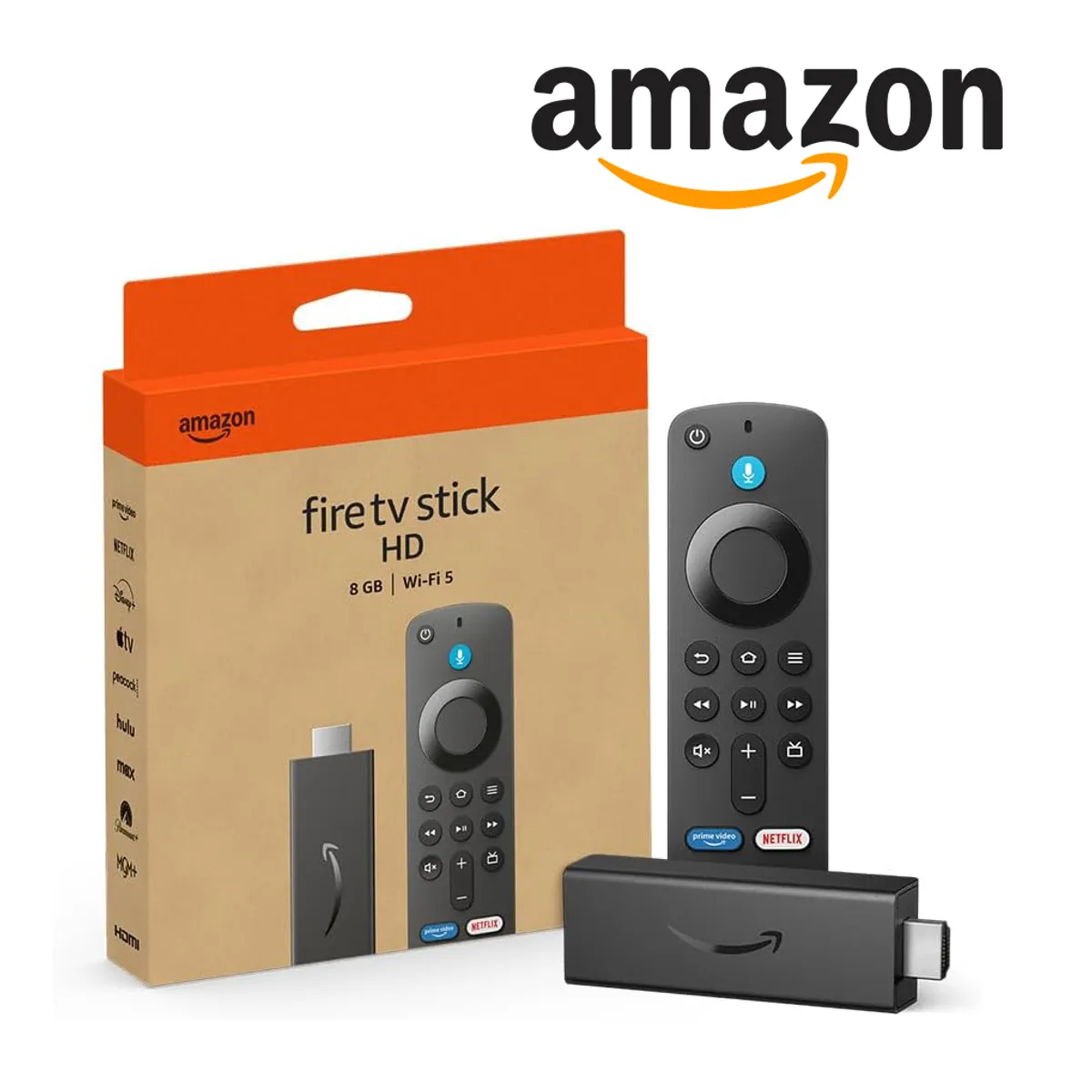AMAZON - Fire TV Stick HD Version 2024 - convertidor a Smart TV con WiFi 5