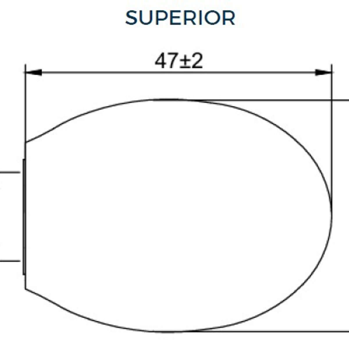 GENERICO - Asiento inodoro One Piece Blanco Caída Lenta