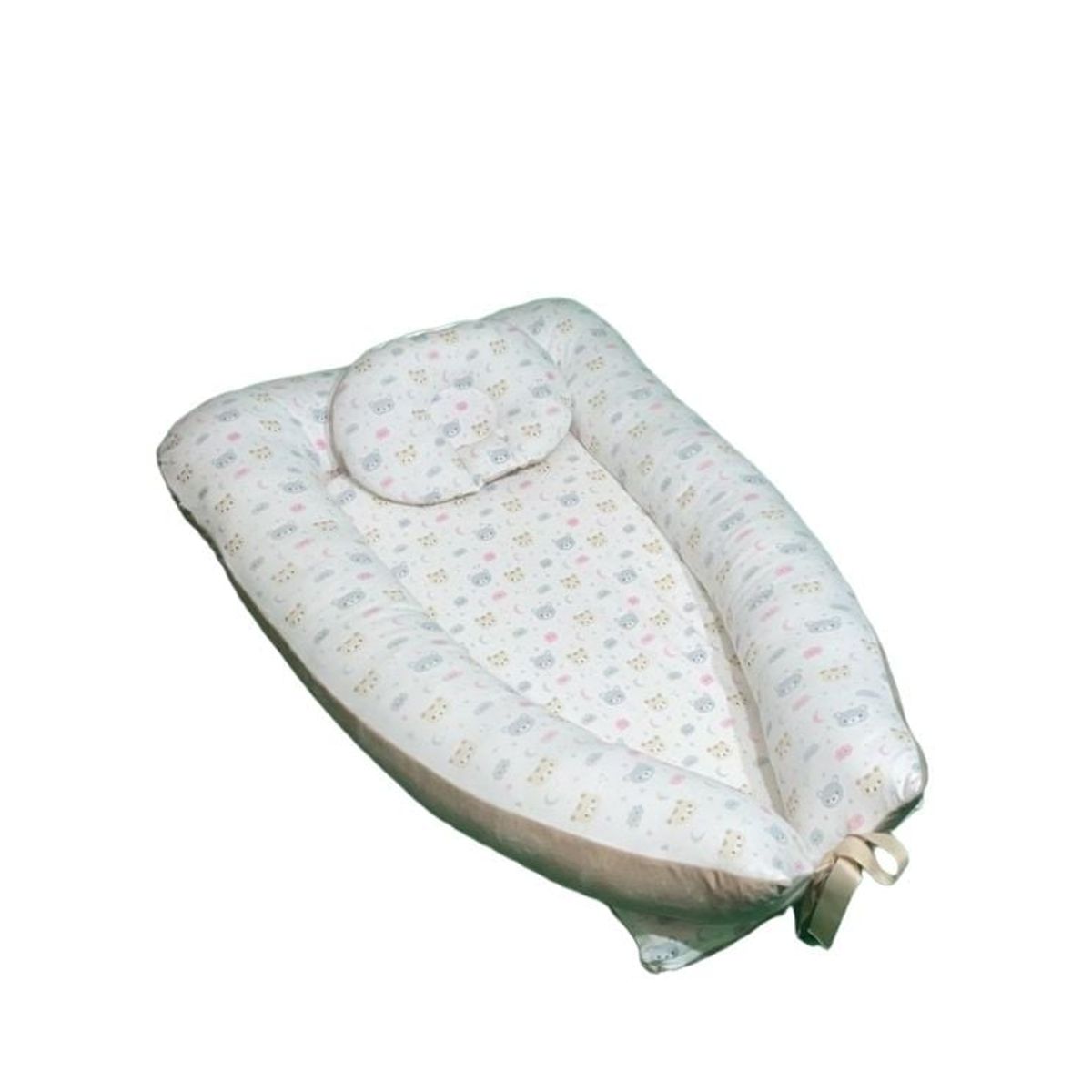 GENERICO - Cojin cuna para Bebe Osito Beige