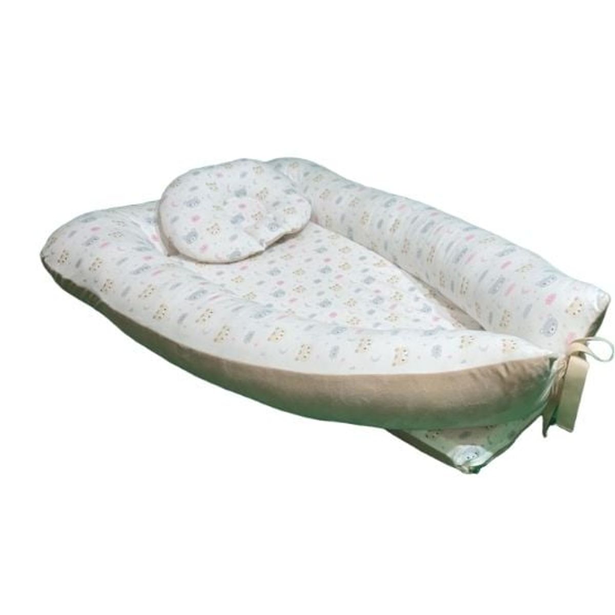 GENERICO - Cojin cuna para Bebe Osito Beige
