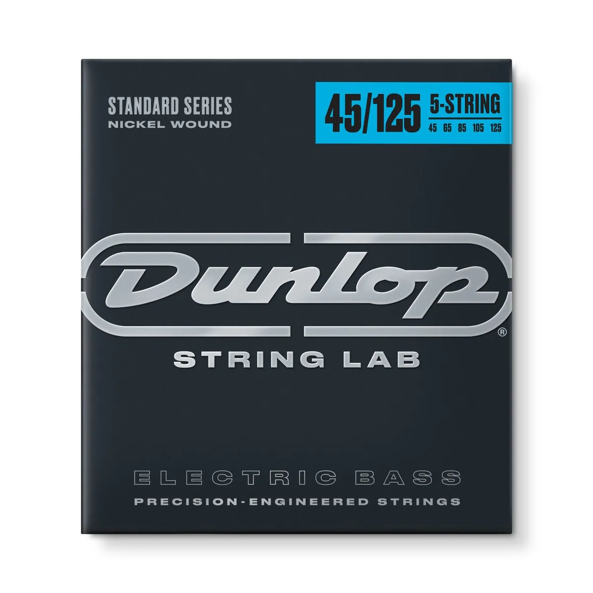 DUNLOP - Set de 5 cuerdas para bajo Dunlop - DBN45125