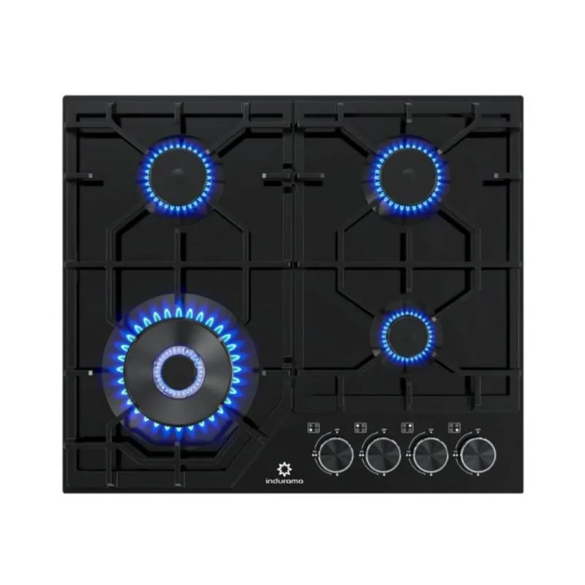 INDURAMA - COCINA EMPOTRABLE INDURAMA 4 QUEMADORES EGASI-604CGNE