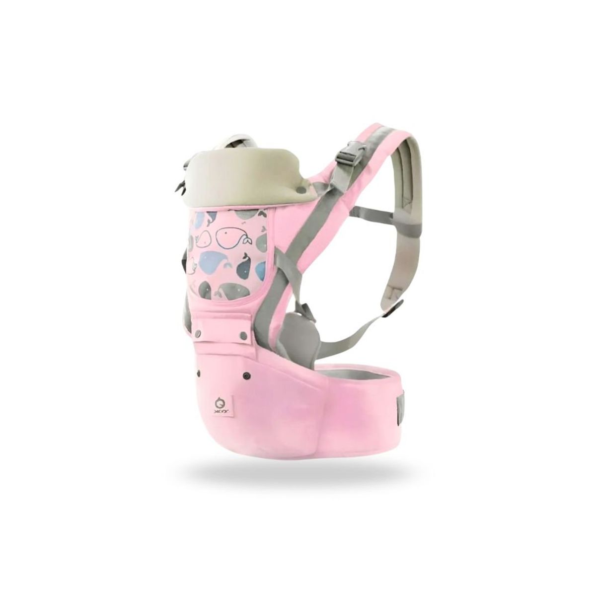 GENERICO - Canguro Ergonómico Diseño de Ballenita Niña