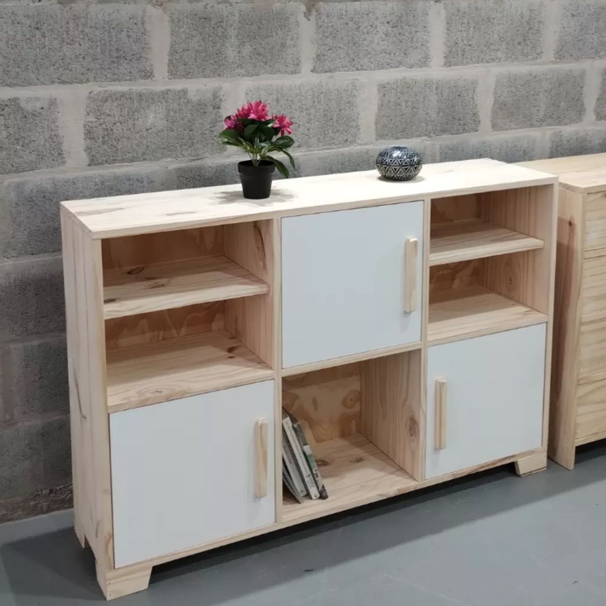 NACION MUEBLES - COMODA NACION MUEBLES GUITAR COLOR MADERA