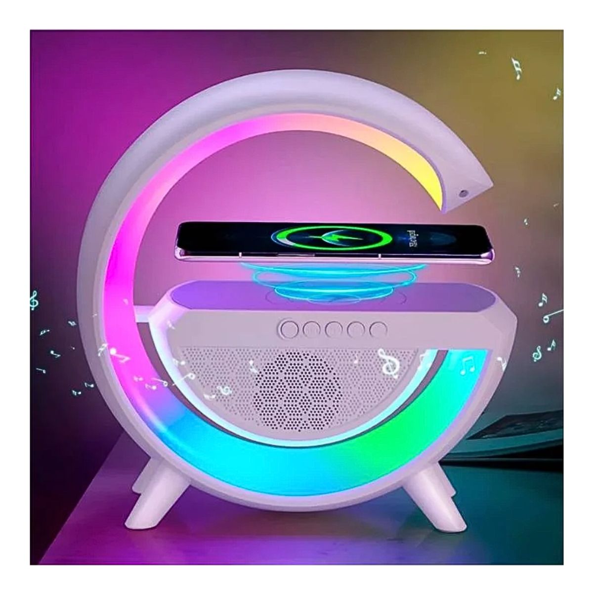 GENERICO - LAMPARA RGB CON PARLANTE