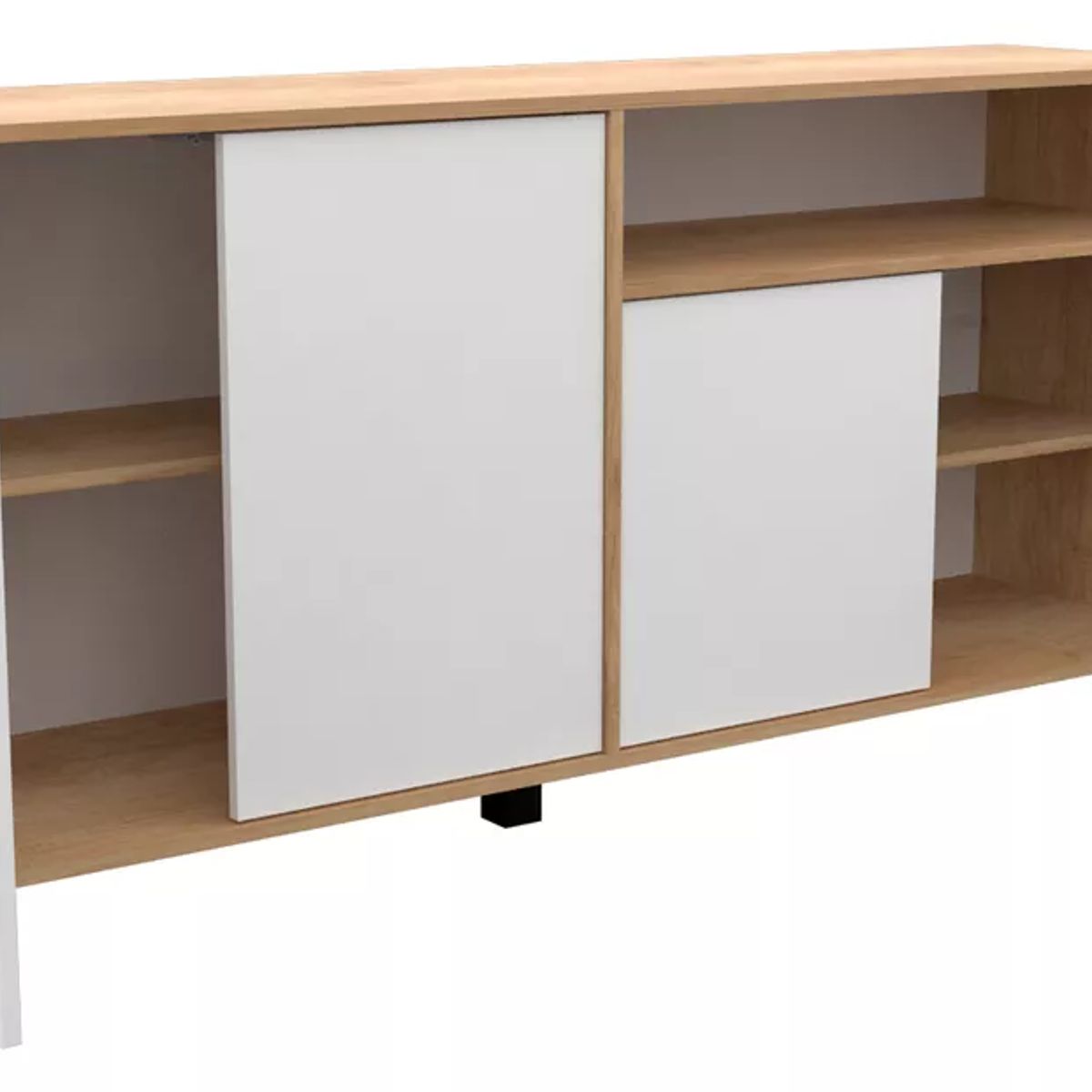 NACION MUEBLES - COMODA NACION MUEBLES KONAM COLOR MADERA