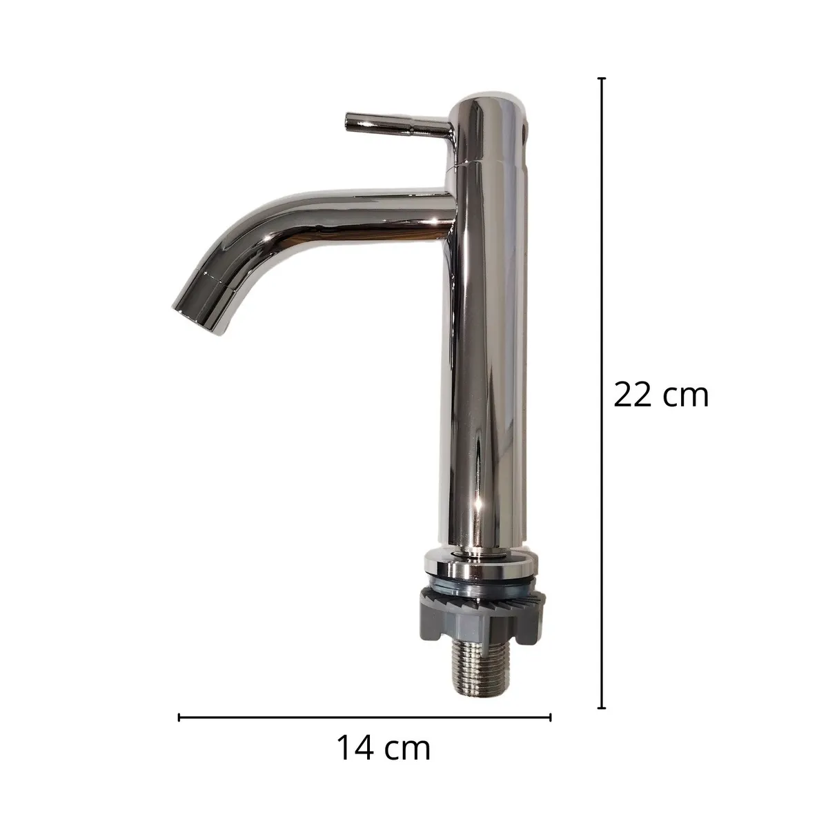 VALMAX - Llave grifo caño para lavatorio cromado Valmax