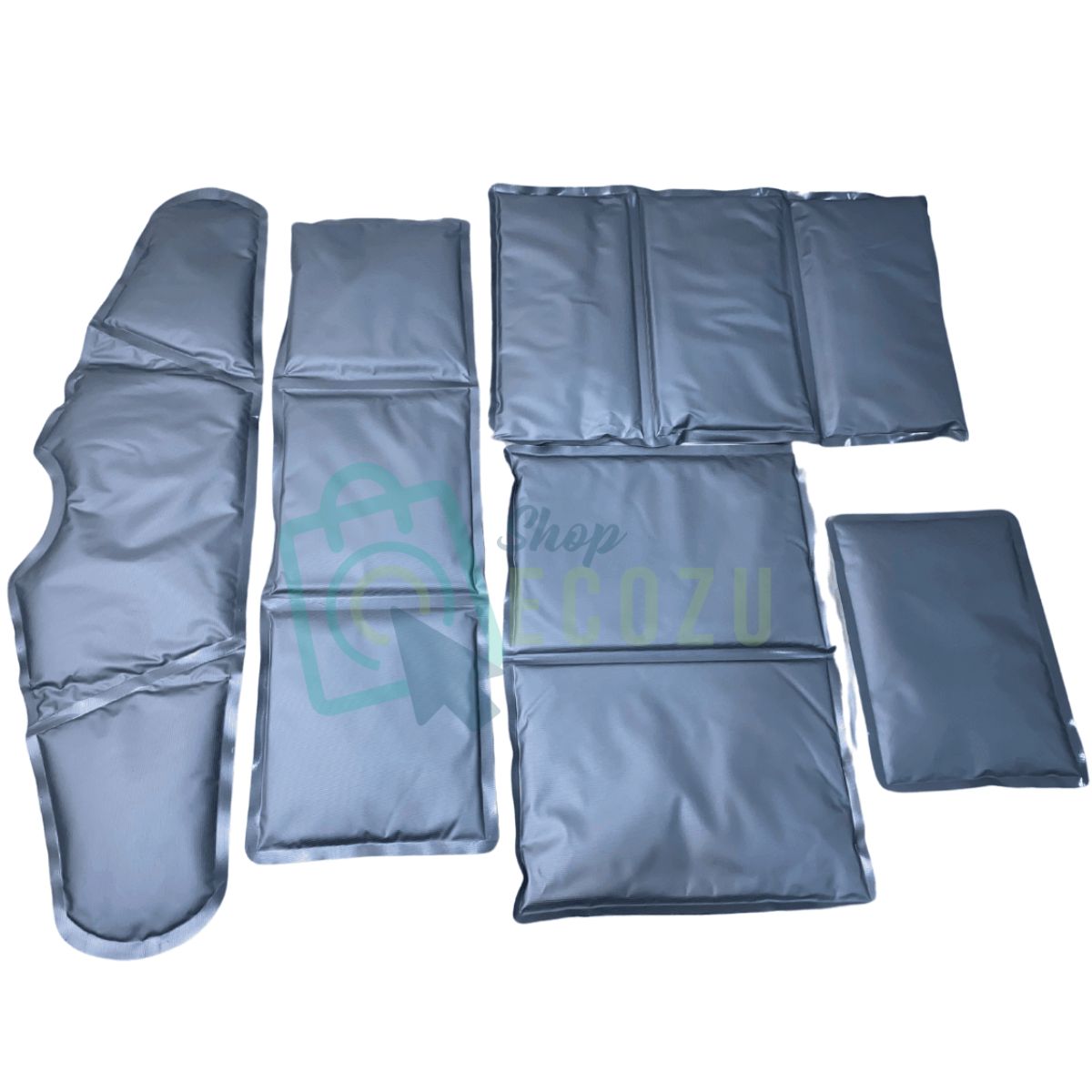 GENERICO - Compresa de Gel Frío Calor para Dolor y Rehabilitación Set de 5 Piezas