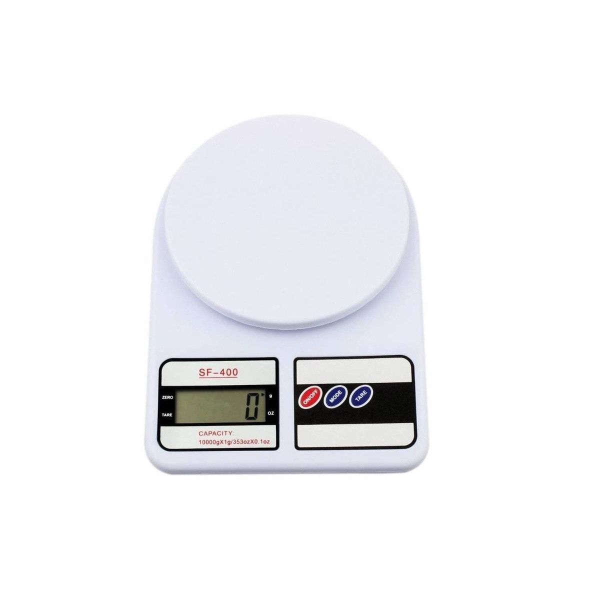 GENERICO - Balanza gramera digital de cocina hasta 10kg