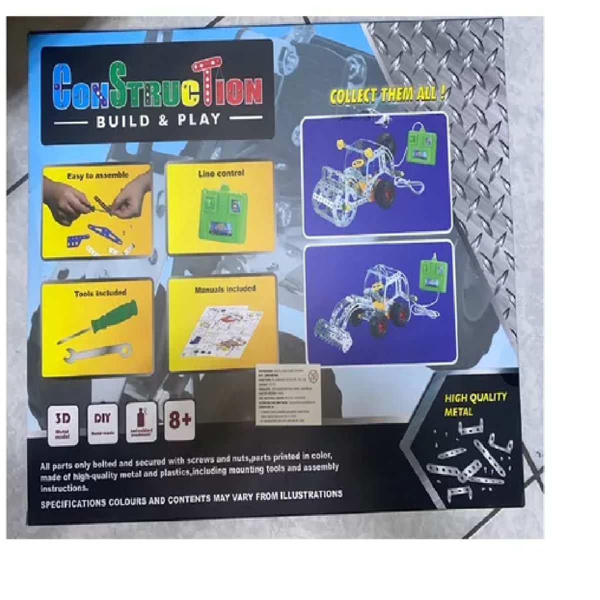 GENERICO - Mecano Metálico De Construcción Robótica De 226 Piezas