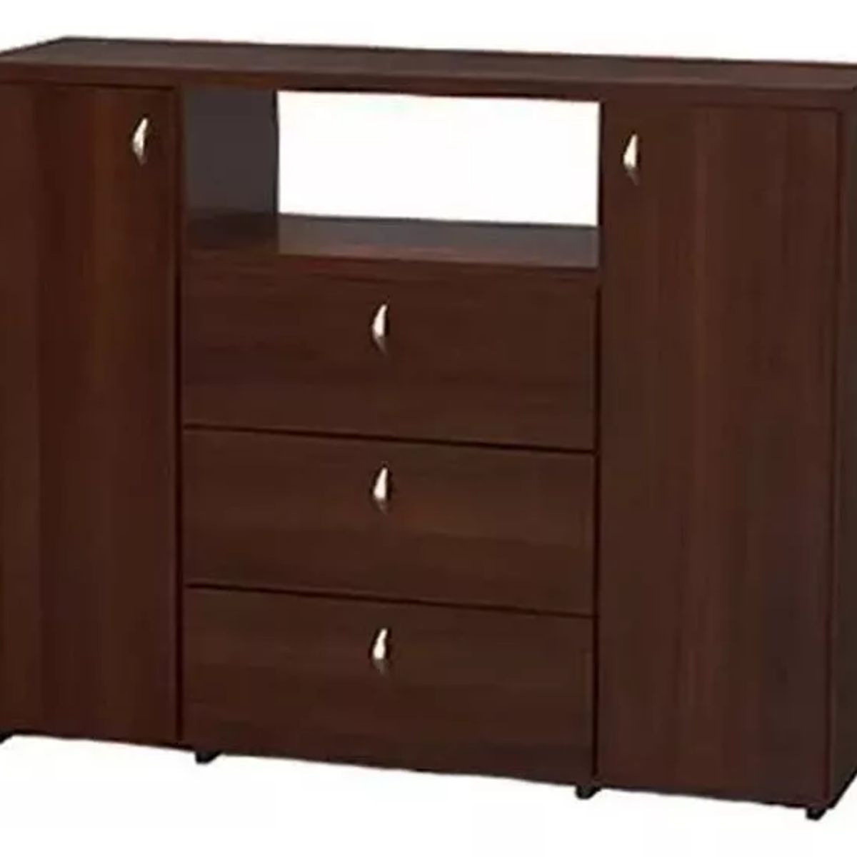 NACION MUEBLES - COMODA NACION MUEBLES SLAVE COLOR MARRÓN