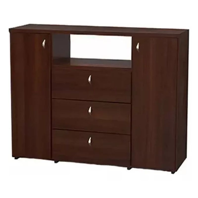 NACION MUEBLES - COMODA NACION MUEBLES SLAVE COLOR MARRÓN