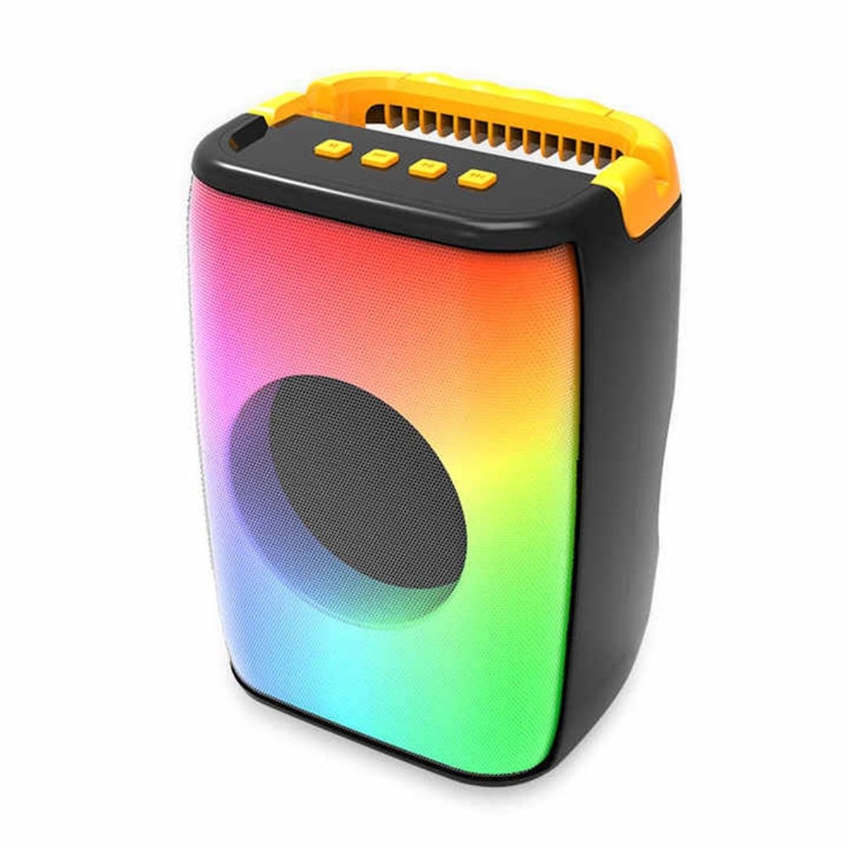 GENERICO - PARLANTE ABS-4109 CON MICROFONO Y LUCES LED