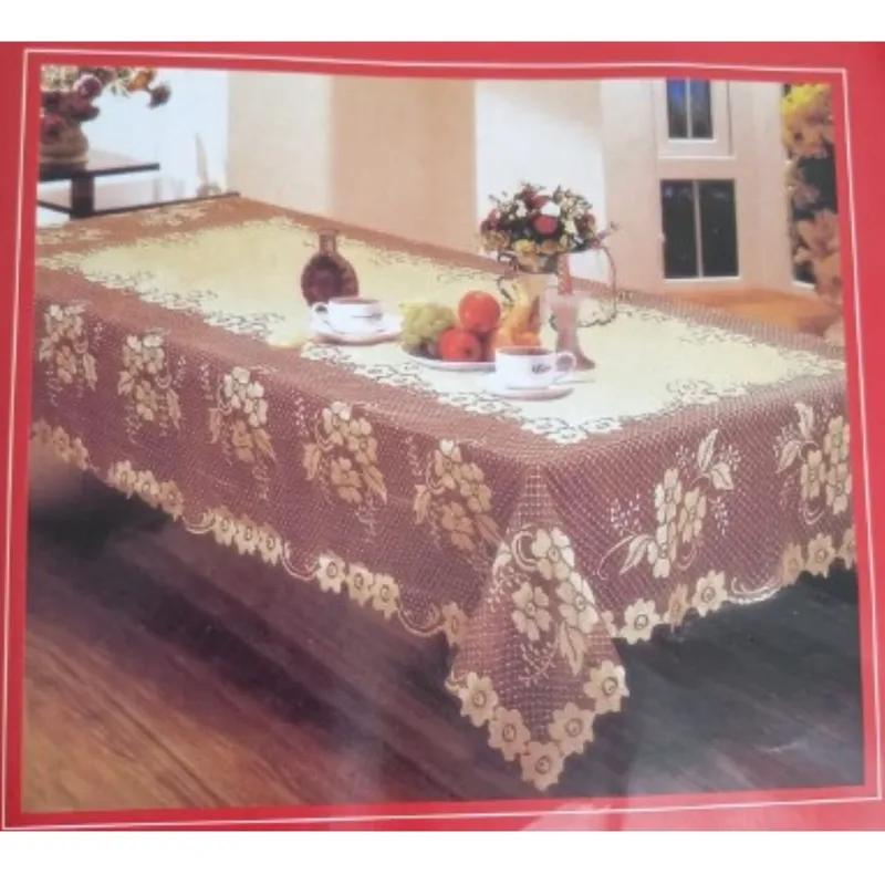 GENERICO - Mantel Rectangular de Hilo Rojo