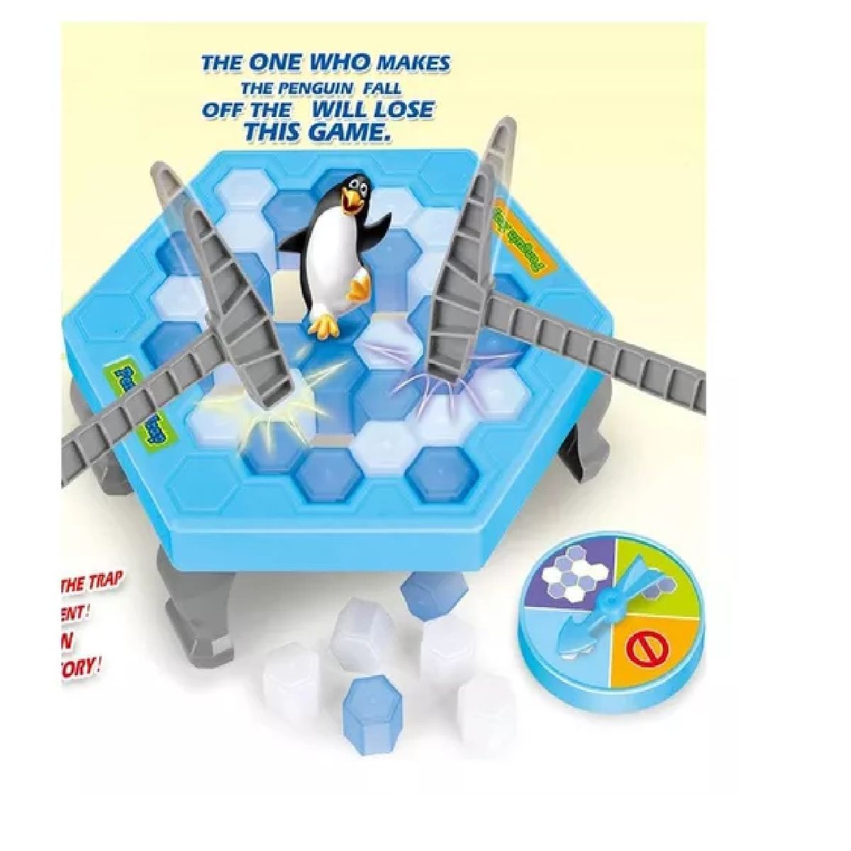 GENERICO - Juego Pingüino Al Agua Martilla Y Que No Se Caiga Ruleta