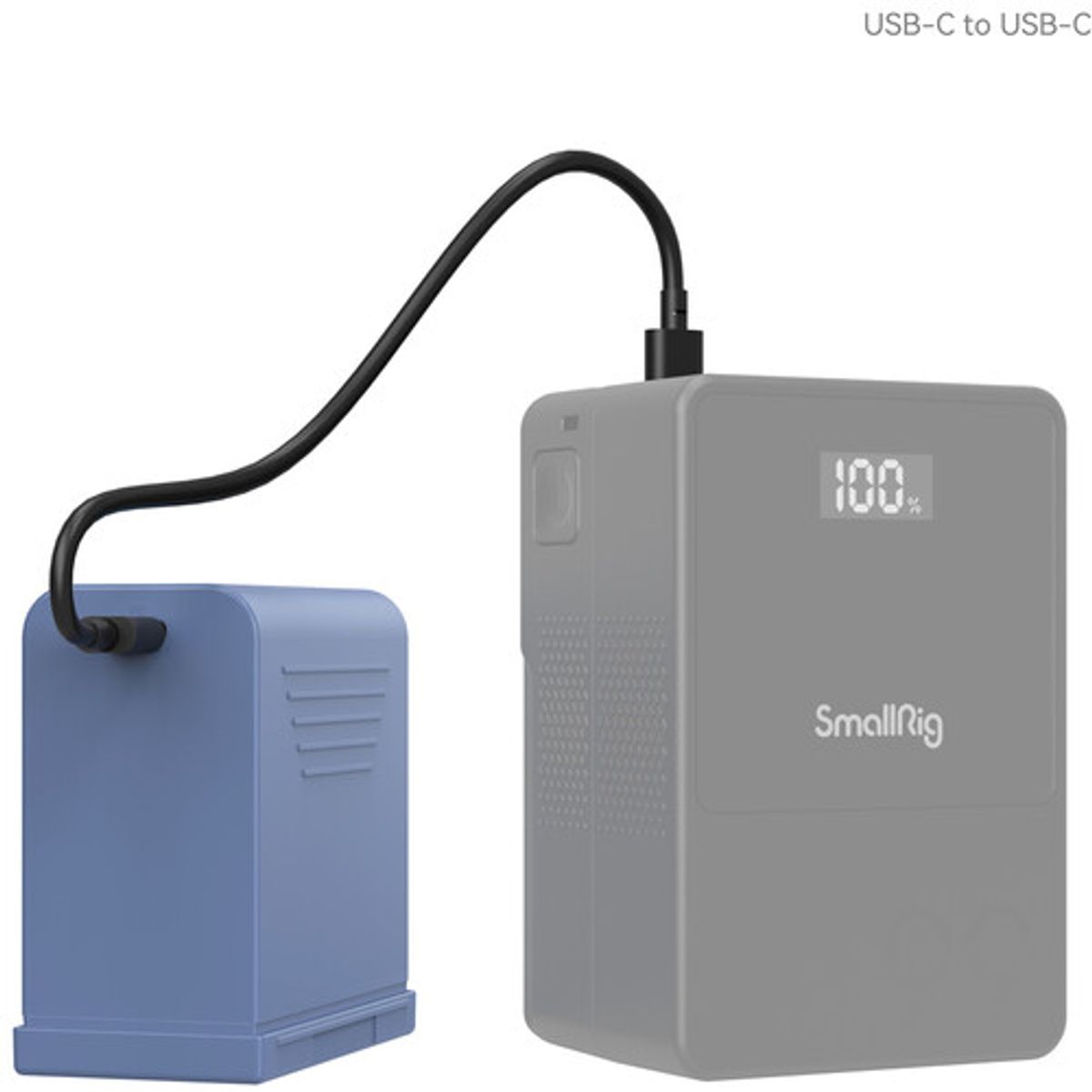 GENERICO - SmallRig L-Series  NP-F970 USB-C Batería 10500mAh  763Wh Blue