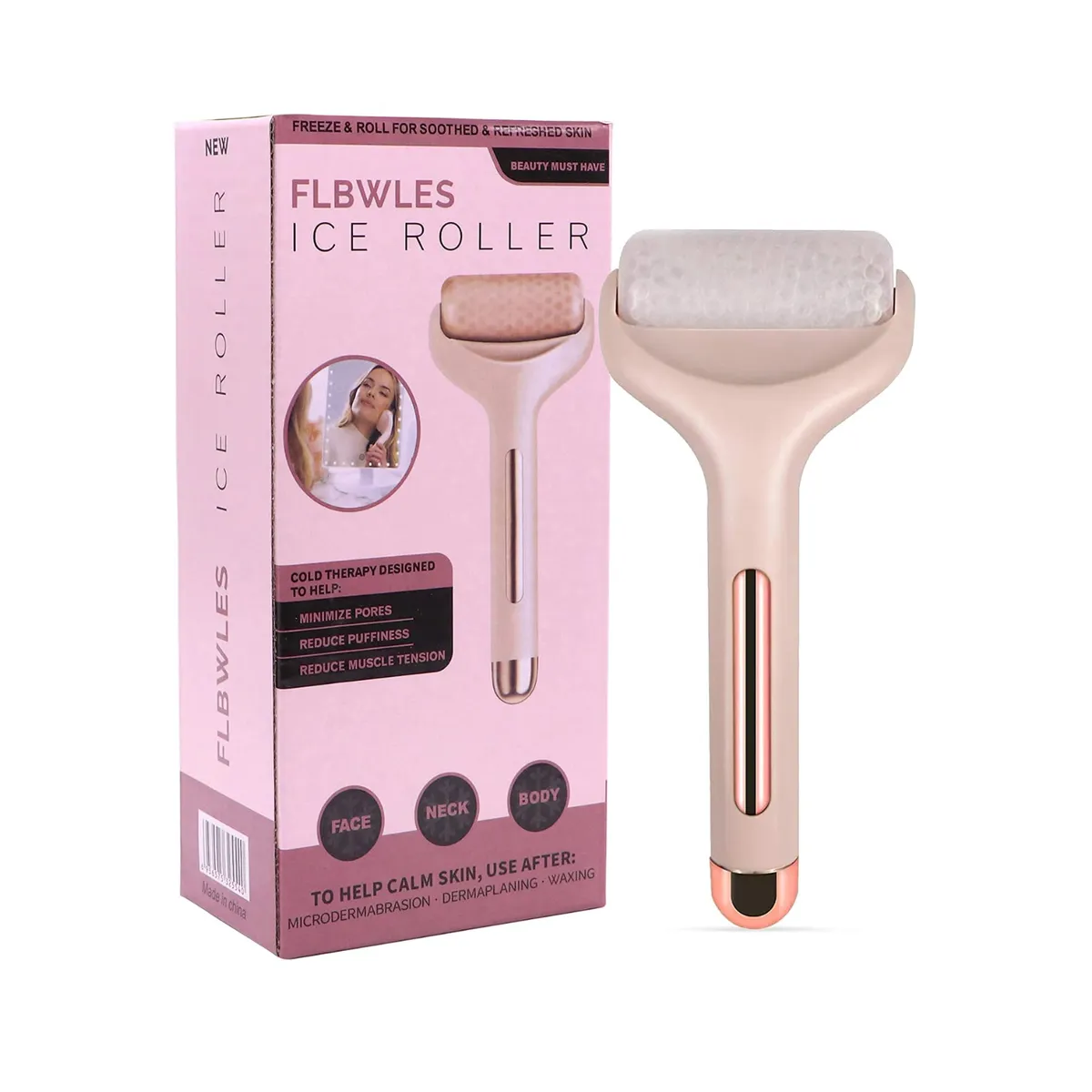 GENERICO - Ice Roller Facial Masajeador