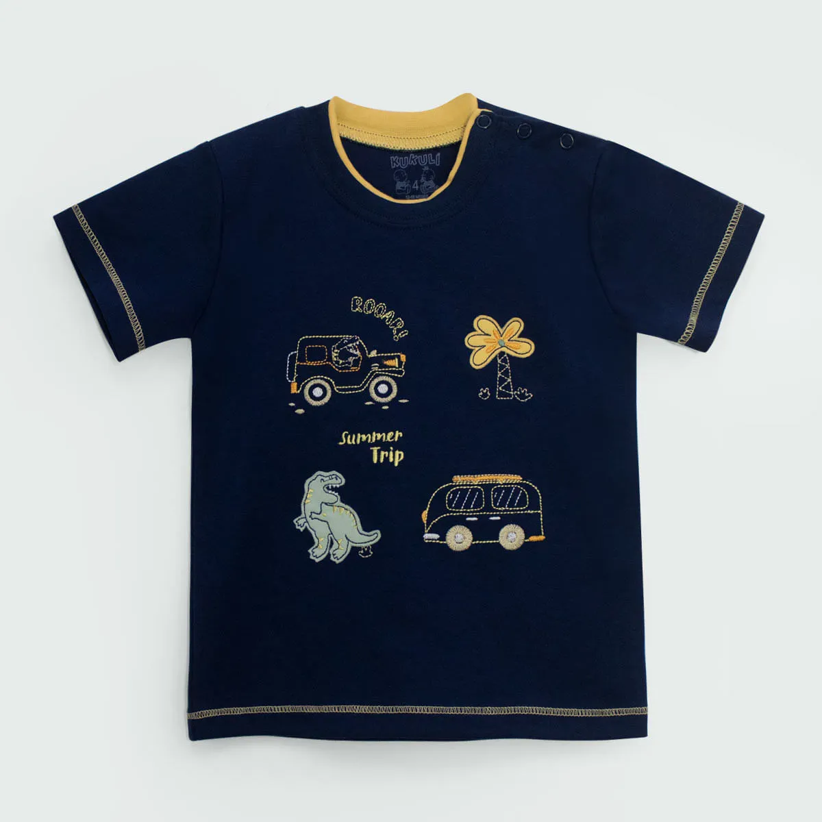 KUKULI - CONJUNTO DINOCAR BEBITO 4899