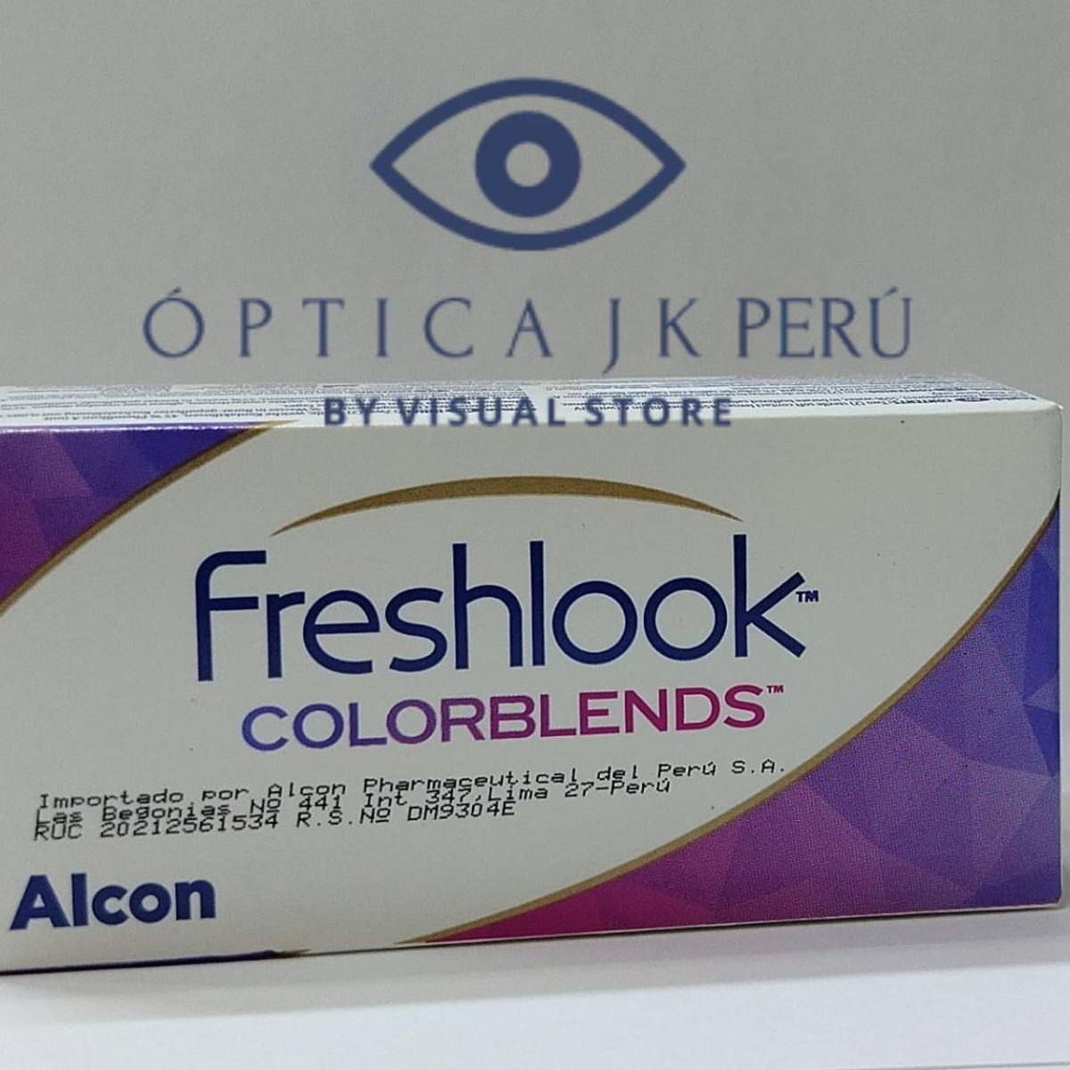 JK - LENTES DE CONTACTO FRESHLOOK  ORIGINAL COLOR PURE HAZEL (AVELLANA)