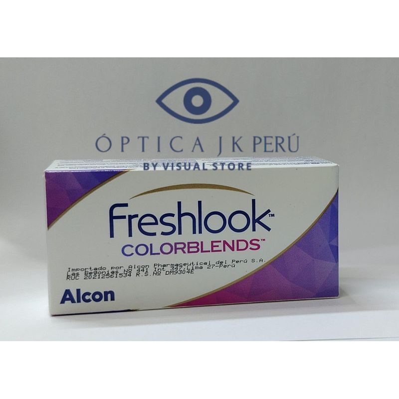 JK - LENTES DE CONTACTO FRESHLOOK  ORIGINAL COLOR PURE HAZEL (AVELLANA)