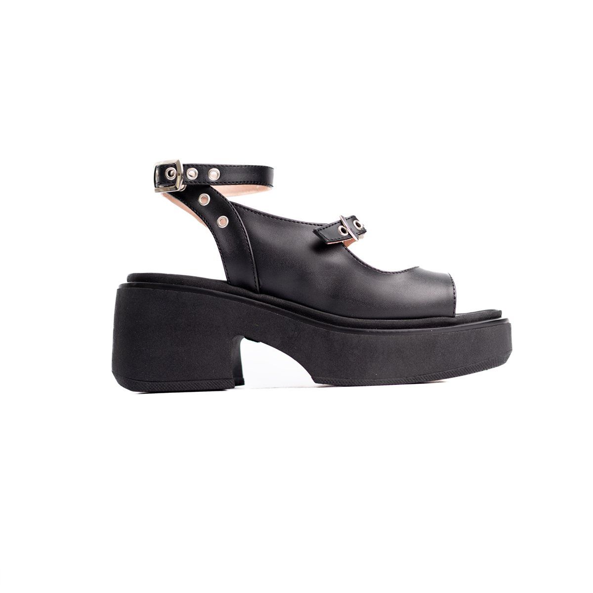 NEBULA - Sandalias Vasela - Nébula - Negro