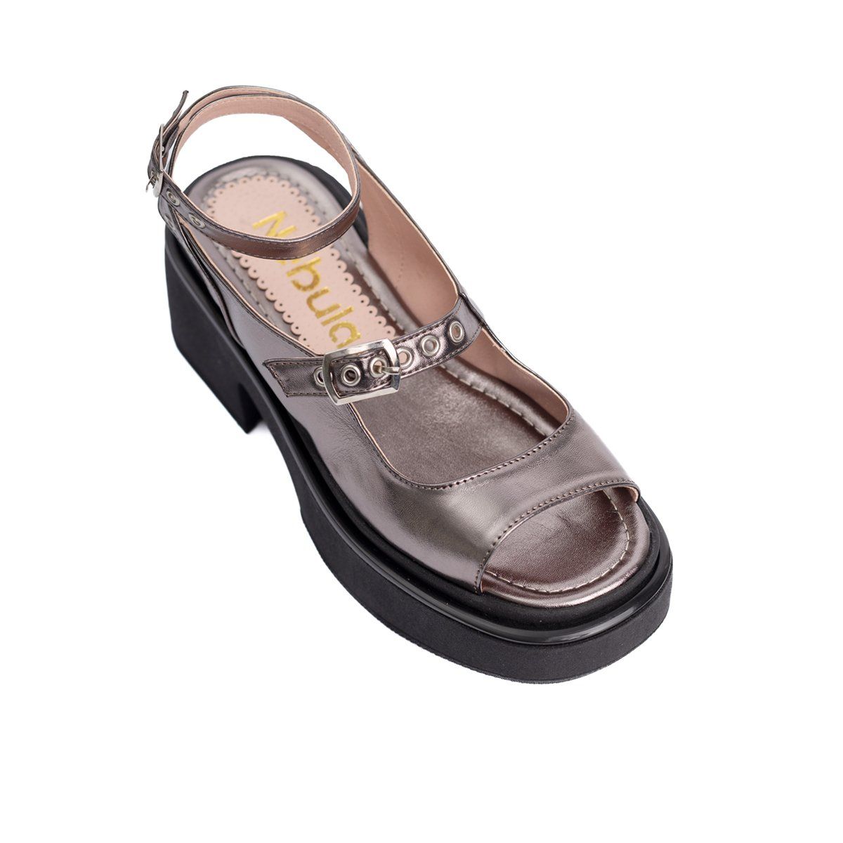 NEBULA - Sandalias Vasela - Nébula - Plateado