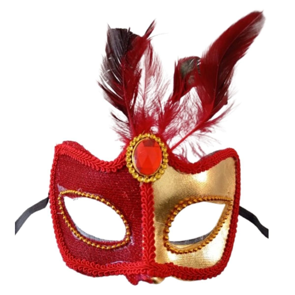 GENERICO - Antifaz  de Halloween mascara Tentacion Francesa