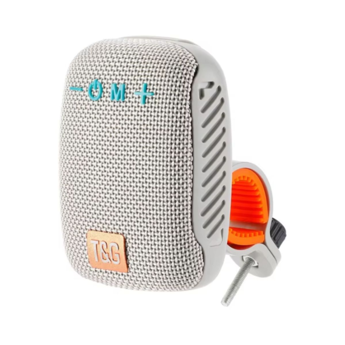 GENERICO - T Y G PARLANTE PORTABLE PARA BICICLETA GRIS
