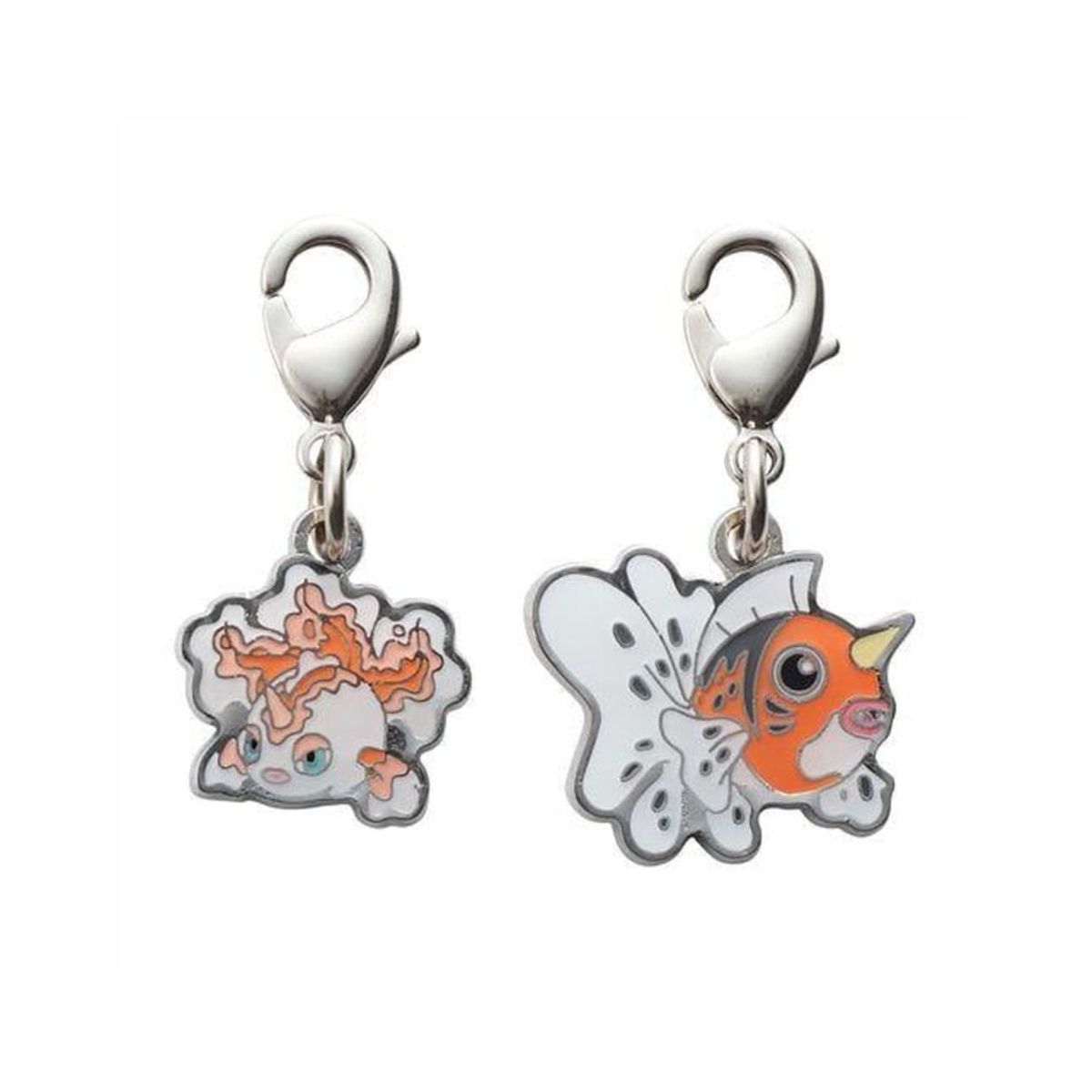 POKEMON - Pokemon Center Goldeen Seaking Llavero Metal Japon