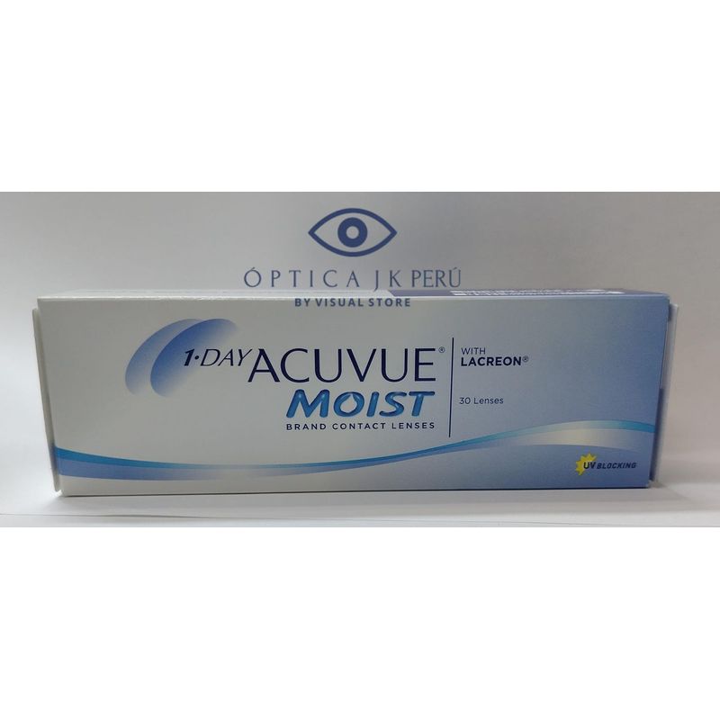 JK - LENTES DE CONTACTO HIDROGEL  1 DAY ACUVUE MOIST MIOPÍA -4.00