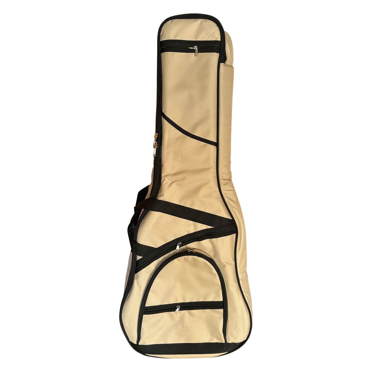 GENERICO - Funda para Guitarra Acústica Doble Acolchada - Beige