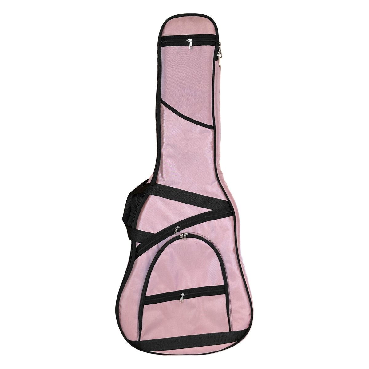 GENERICO - Funda para Guitarra Acústica Doble Acolchada - Palo Rosa Nude