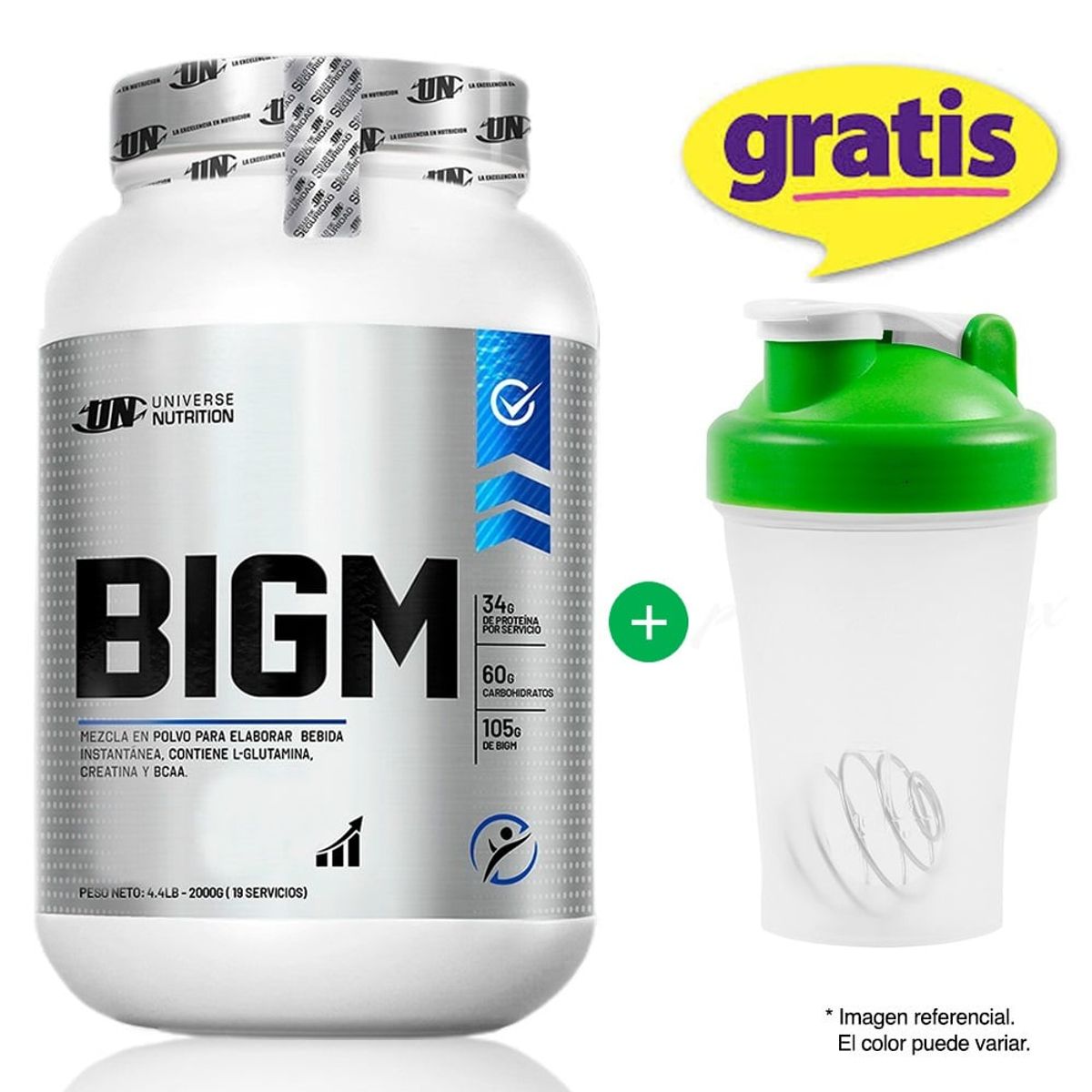 UNIVERSE NUTRITION - Proteína Universe Nutrition Bigm 2 Kg Vainilla