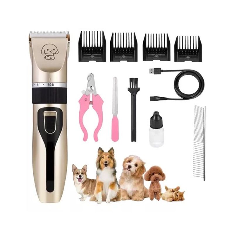 GENERICO - Set de Máquina Cortapelo Para Mascotas