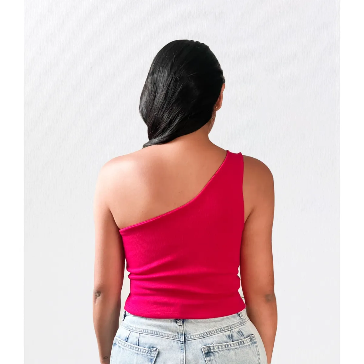 GENERICO - POLO ASIMETRICO MUJER