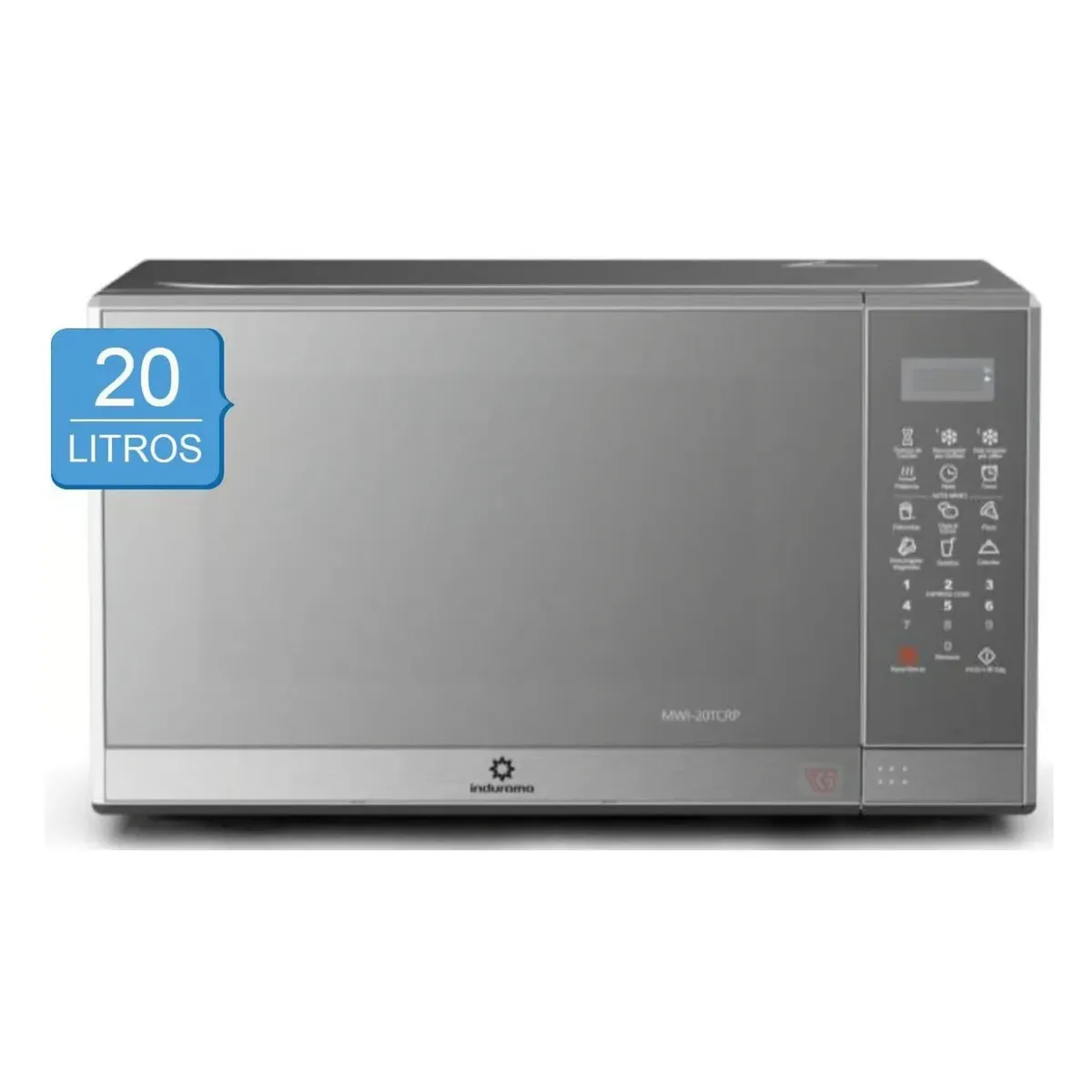 INDURAMA - Horno microondas 20lt MWI 20TCRP
