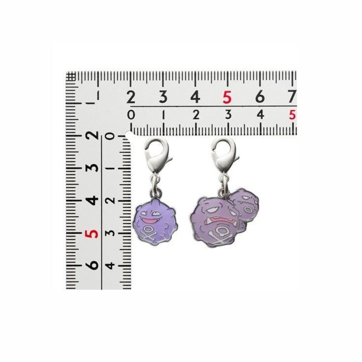 POKEMON - Pokemon Center Koffing weezing  Llavero Metal Japon