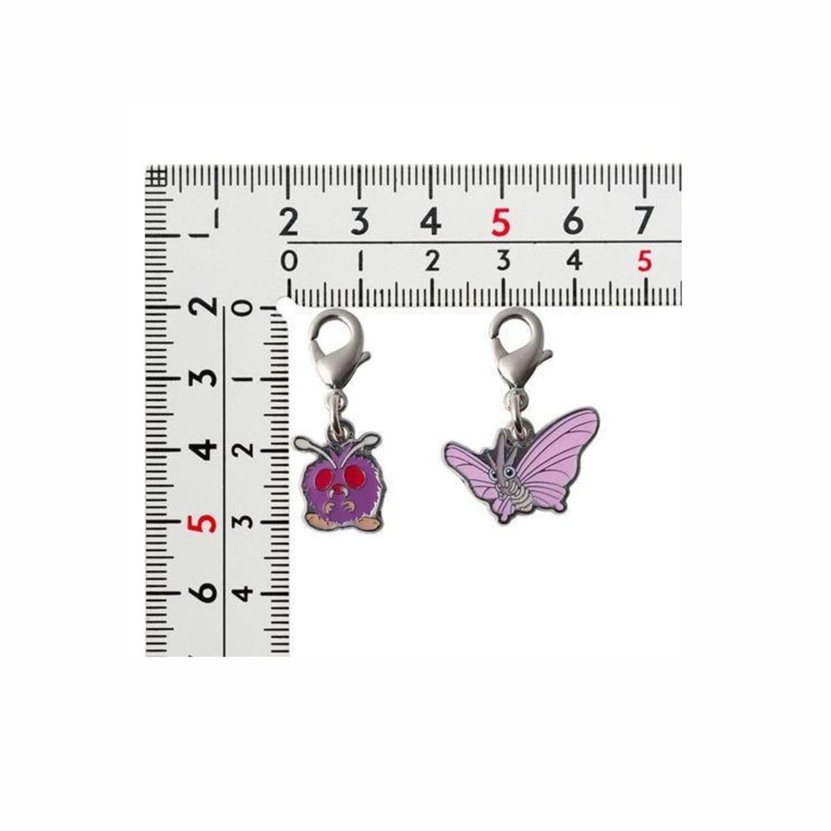 POKEMON - Pokemon Center Venonat Venomoth Llavero Metal Japon