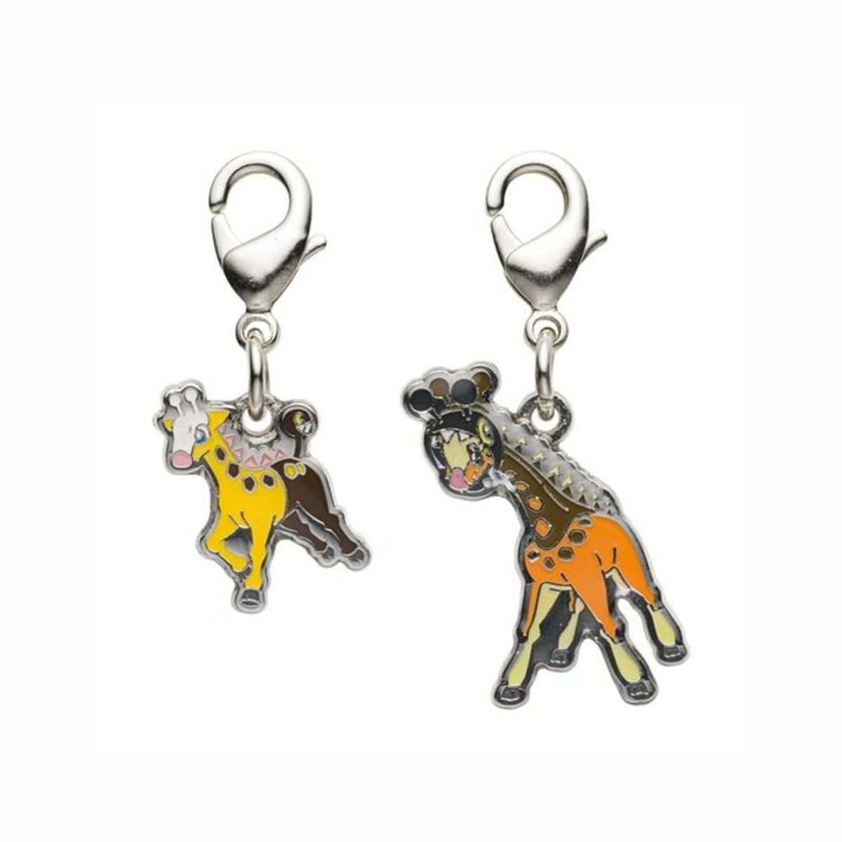 POKEMON - Pokemon Center Girafarig Farigiraf Llavero Metal Japon