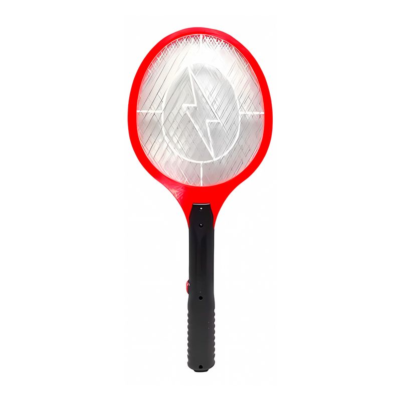 GENERICO - Matamosca Electrica Raqueta Rojo