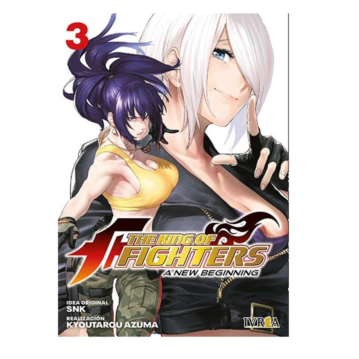 IVREA - Manga The King Of Fighters A New Beginning Tomo 03