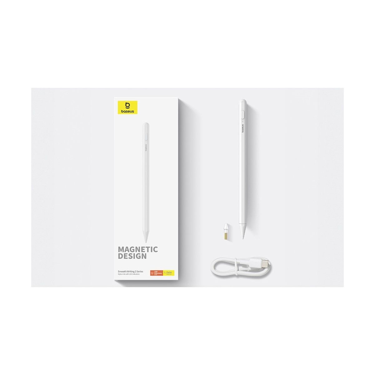BASEUS - Lápiz Optico Smooth Writing 2 con indicador LED Baseus