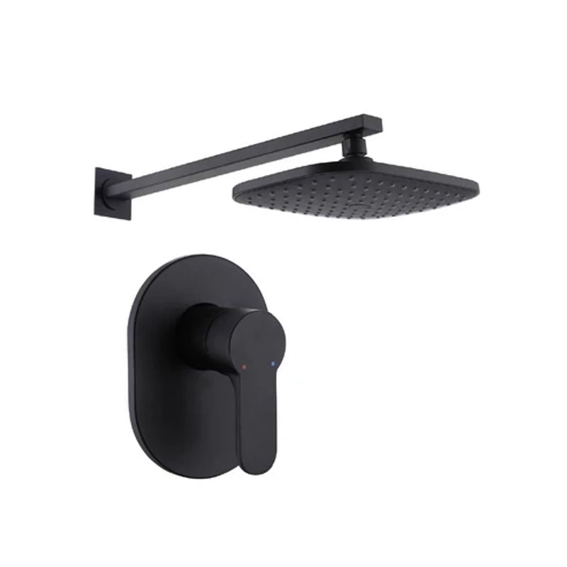 FRATELLI - Mescladora + Ducha Española en Bronce Cromado Negro