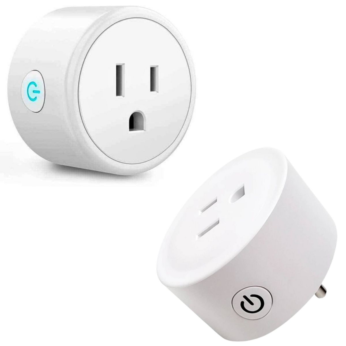 GENERICO - Enchufe Inteligente Smart Wifi compatible con Google Alexa Pack 2 unid