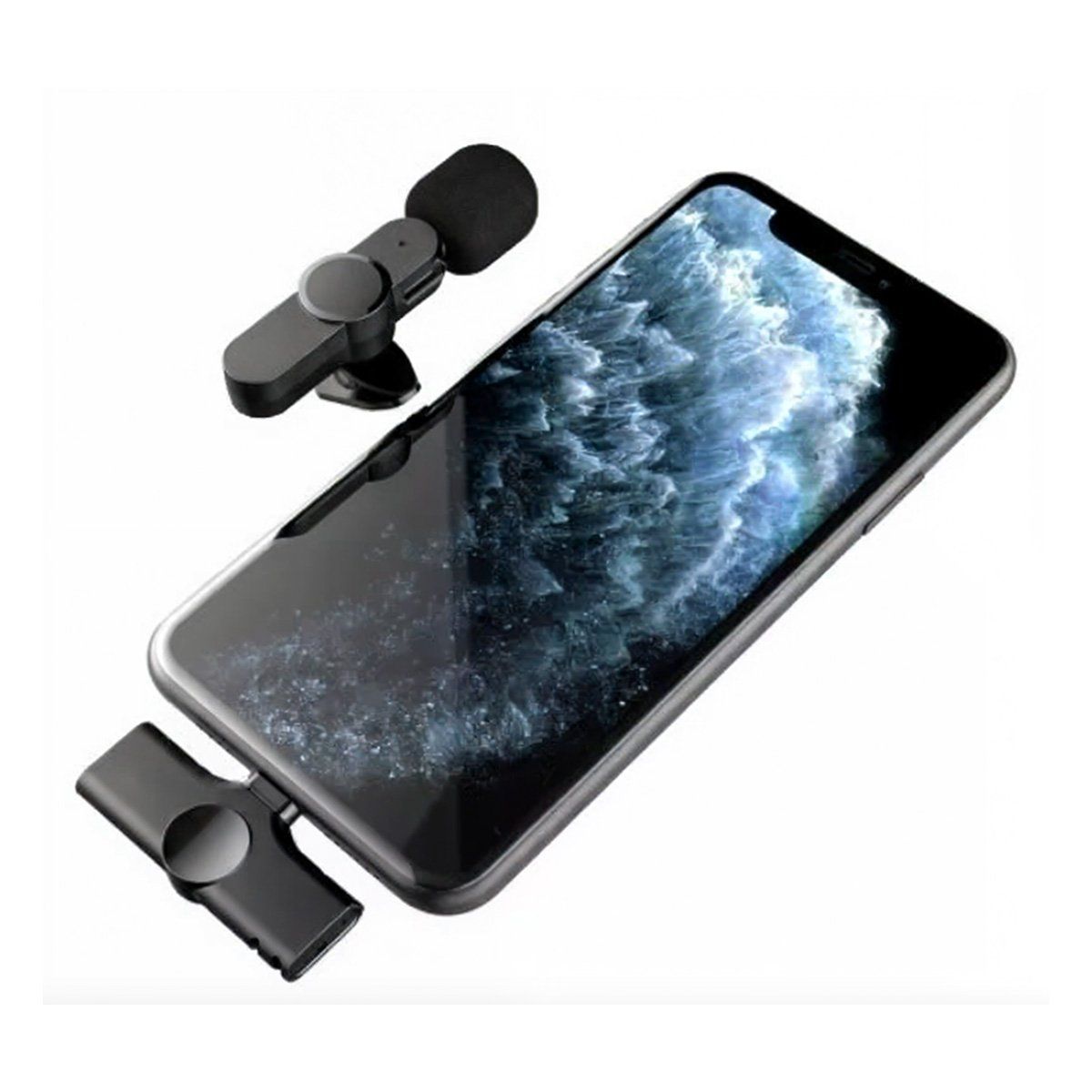 OEM - Microfono Inalambrico Para Android y Iphone