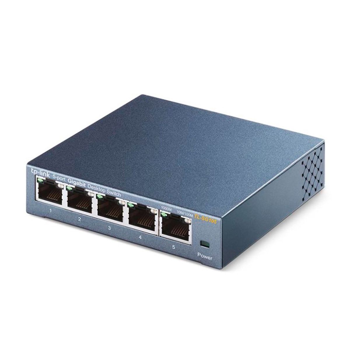 TP LINK - SWITCH TP-LINK 5 PUERTOS GIGABIT CASE METALICO PN TP-TL-SG105