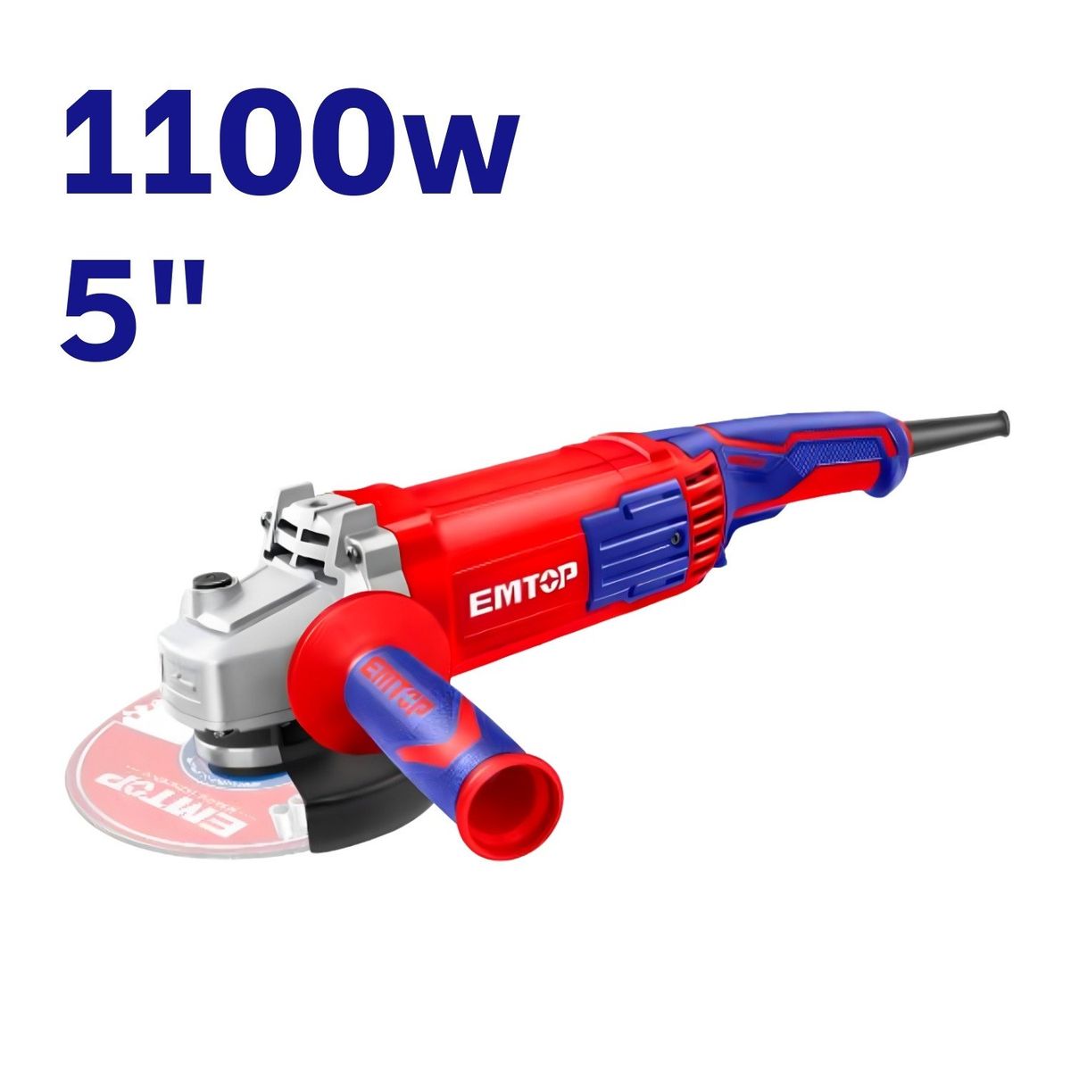 EMTOP - Amoladora 5 1100w velocidad variable industrial Emtop