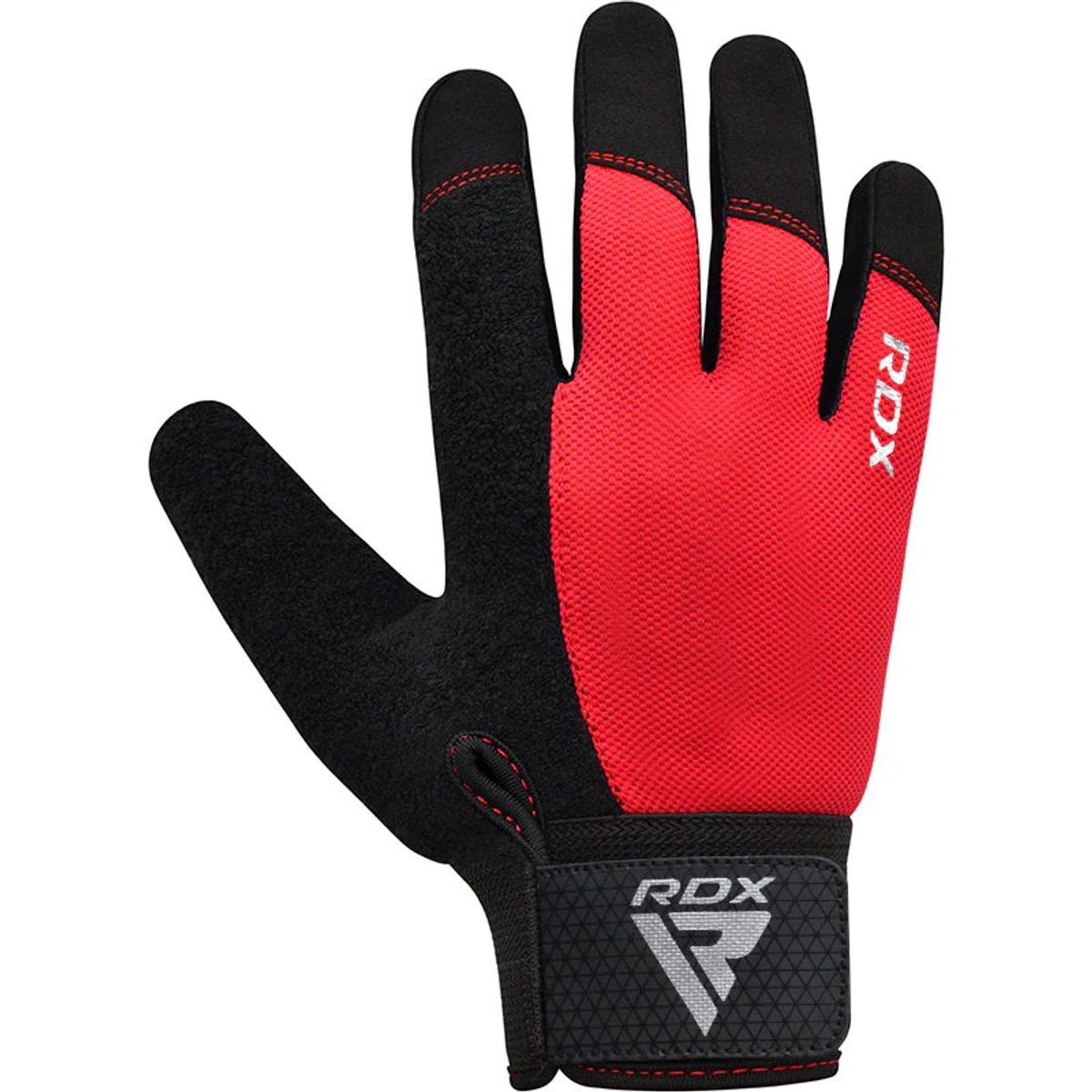 RDX - Guantes para Levantamiento de Pesas RDX W1F Plus Rojo - M
